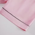 thumbnail image 7 of Gyratedream 4-14Y Child Boy Girl Silk Satin Pajamas Set,Short Sleeve Tops+Shorts Sleepwear Suit, 7 of 7
