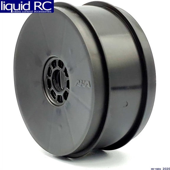 AKA PRODUCTS INC. 18 Buggy EVO Wheels Black 4 AKA24003B RC Tire