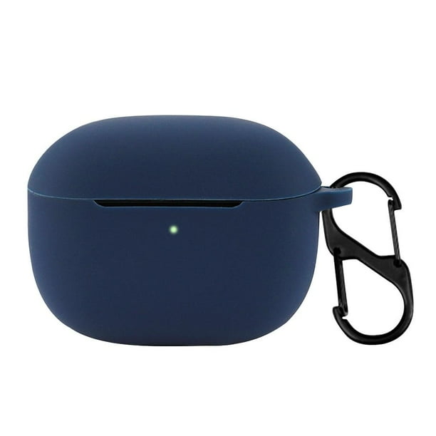 Caja de carga de silicona con soporte para auriculares para Redmi Buds 3 Lite (azul oscuro)