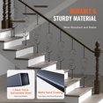 thumbnail image 6 of KFFKFF Staircase Metal Balusters - 44" Steel Deck Spindles with Shoes, Screw-in S Shap, 6 of 9