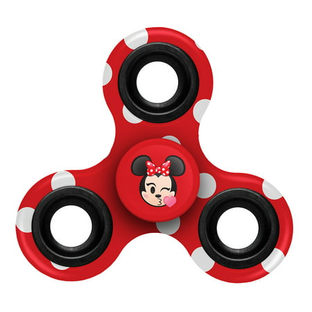 Disney Tri Printed Fidget Spinner Stress & Anxiety Reducer Hand Spinner Toy - Fidget Spinner Minnie