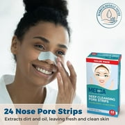 MEDca Deep Cleansing Pore Strips Combo Pack – 48-Count Blackhead Remover Strips for Sensitive Skin Care