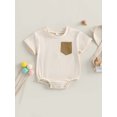 thumbnail image 2 of Bagilaanoe Newborn Baby Girl Boy Rompers Short Sleeve Bodysuits 3M 6M 12M 18M Infant Casual One Piece Short Jumpsuit, 2 of 8