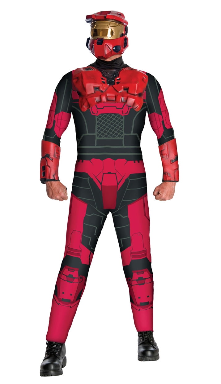 Halo Red Spartan Costume Adult