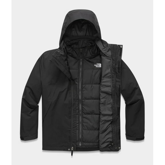 The North Face Monte Bre Triclimate 2 NF0A52ANJK3 Men Black Hooded Jacket ONF895 (Regular,XL)
