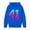 Blue, variant on SOFTCCLO Hoodies for Boys 41 Number Graphic Pullover Hoodie Top Winter Stylish Boys Hoodies Size 2-3Y