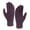 Dark Purple, variant on Ediodpoh Winter Solid Color Knitted Gloves for Men and Women with Warm and Comfortable Fit for Cold Weather Protection Light Purple