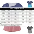 thumbnail image 3 of Scrubs for Women Asymmetric Crewneck T Shirts for Women Stretch Short Sleeve Solid Color Casual Plus Size Light with Pockets Gray Size S, 3 of 3
