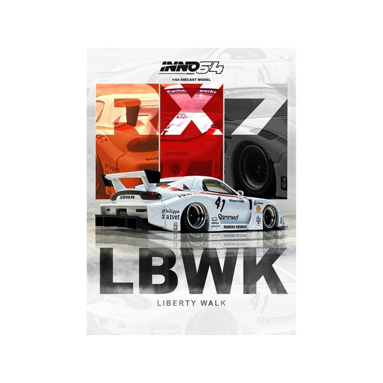 Inno64 Mazda RX7 (FD35) LB-Super Silhouette - Numero Reserve Inno64 Mazda RX7 (FD35) LB-Super Silhouette - Numero Reserve