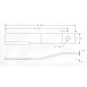 Rancher Supply 462 Bush Hog Blade Pair