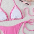 thumbnail image 6 of Dresfit Classic Cut Two Piece Swimsuit - No-Fuss Bikini for Daily Swim Pink M, 6 of 6