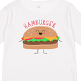 thumbnail image 4 of Inktastic Hamburger Costume Boys or Girls Long Sleeve Toddler T-Shirt, 4 of 5