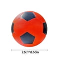 thumbnail image 3 of Balón de fútbol que brilla en la oscuridad: balón de fútbol LED con luz para jugar de noche, construcción de goma duradera, se activa con el impacto, uso en interiores y exteriores, regalo d, 3 of 6