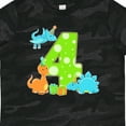 thumbnail image 4 of Inktastic Dinosaur Party-fourth Birthday Boys or Girls Toddler T-Shirt, 4 of 5