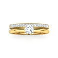 thumbnail image 2 of 2.34 Ct Excellent Cut Round Diamond Wedding Ring Sets for Women Solid 14K Yellow Gold, 2 of 9