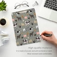 thumbnail image 4 of Coolnut Letter Size Clipboard Farm Animals Pattern Clipboards for A4 Paper Clip Hardboard with Low Profile Metal for Office School 12.5" x 9" Gifts, 4 of 4