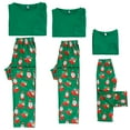 thumbnail image 3 of INSPIRE CHIC Pajamas Christmas Santa Loungewear Long Sleeve Tops and Pants Family Pajamas Set ["Men"] M Green, 3 of 4
