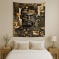 thumbnail image 2 of Black Excellence Legacy Wall Tapestry for Bedroom by DC | African American Tapestry Wall Hanging & Aesthetic Decor for Dorm, Living Room, Picnic & Home | 36"x48", 2 of 7