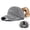 Grey, variant on Womens Ponytail Baseball Cap Mountain Embroidery Washed Vintage Distressed Design High Ponytail Outdoor Sports Hats
