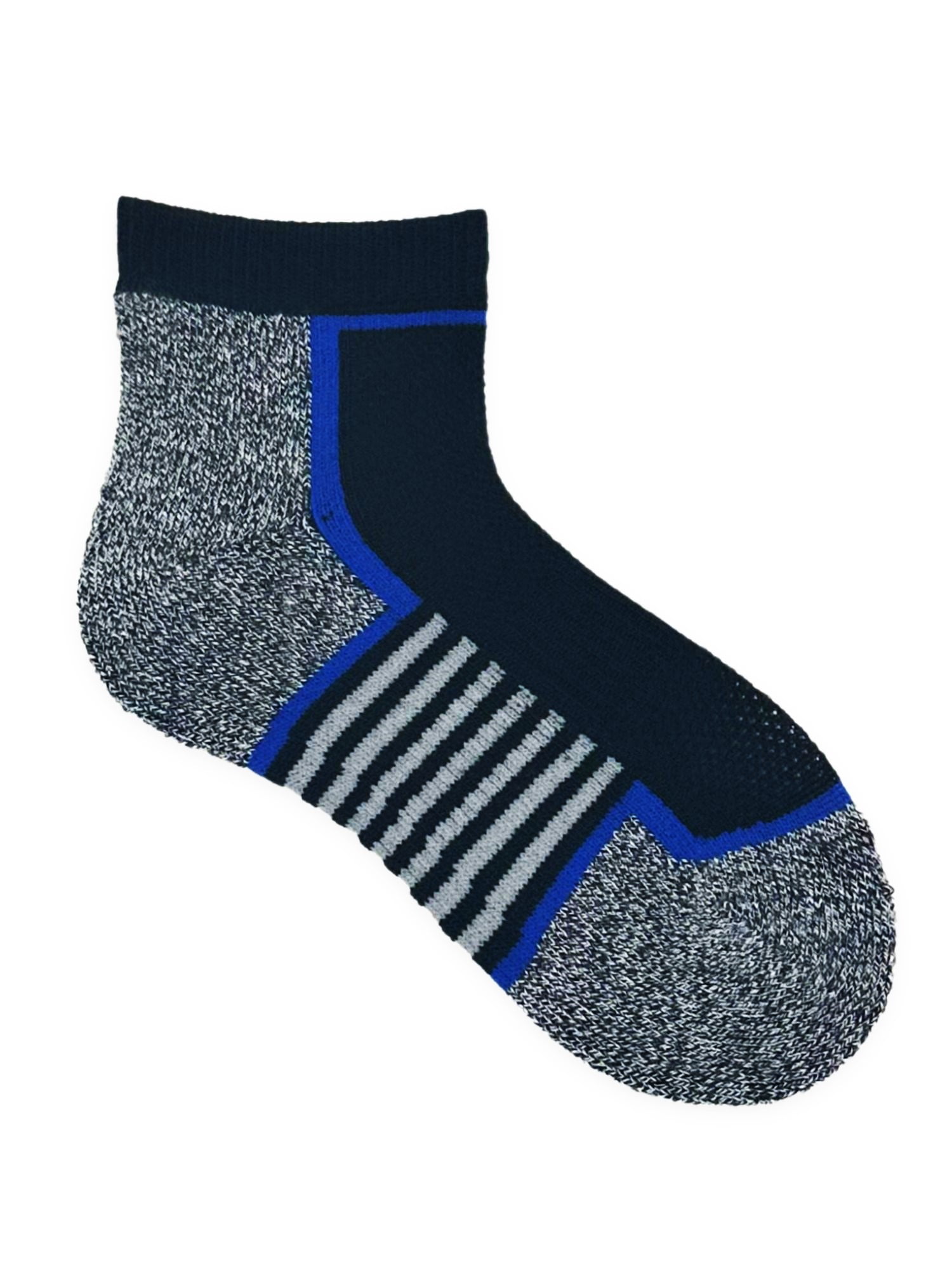 Wonder Nation Boys Ankle Socks, 6-Pack, Sizes S-L