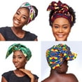 thumbnail image 3 of Wholesale  (Bulk) Ankara/Bogolan/Kente Headwrap, Kiddie (Small)"45*11" Inches., 3 of 5
