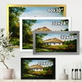 thumbnail image 4 of Designart 'Traditional Cottage At Sunrise In Summer' Traditional Framed Art Print, 4 of 4