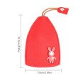 thumbnail image 1 of 1/6 Uds funda de PU para llave extraíble de dibujos animados bolsa de protección para llaves pequeña regalo (rojo) Ehuebsd http://w.neototem.com/image/837482.03/scene/837482.03-3.jpg, 1 of 6