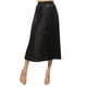 thumbnail image 1 of Falda plisada brillosa AMAD para mujer negro S AMAD FW22-F08, 1 of 5