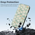 Compatible with Iphone 16 Case Cute Soft Daisies Flowers Light Green