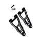 thumbnail image 2 of RC Car Upgrade Front Lower Arm Kit for UDIRC 1/12 UD1201 UD1202 Black, 2 of 5