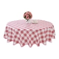 thumbnail image 2 of Joernso PVC Waterproof Lace Wave Edge Round Tablecloth for Kitchen Dining, 2 of 8