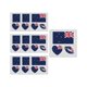 thumbnail image 2 of Uuiauoio 10 pcs Temporary Football Tattoo Stickers Set of 10 for Match Party Fan Celebration Face Body Art Decoration Sport Themed Supplies, 2 of 6