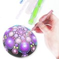 thumbnail image 4 of 40Pcs DIY Mandala Dotting Tools Kit Stencils Template Brush for Painting Rocks Stone Dot Art, 4 of 10