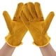 thumbnail image 3 of Guantes de trabajo ajustables de resistencia a pinchazos de jardín de seguridad protectora de trabajo de piel de vaca (M), 3 of 8