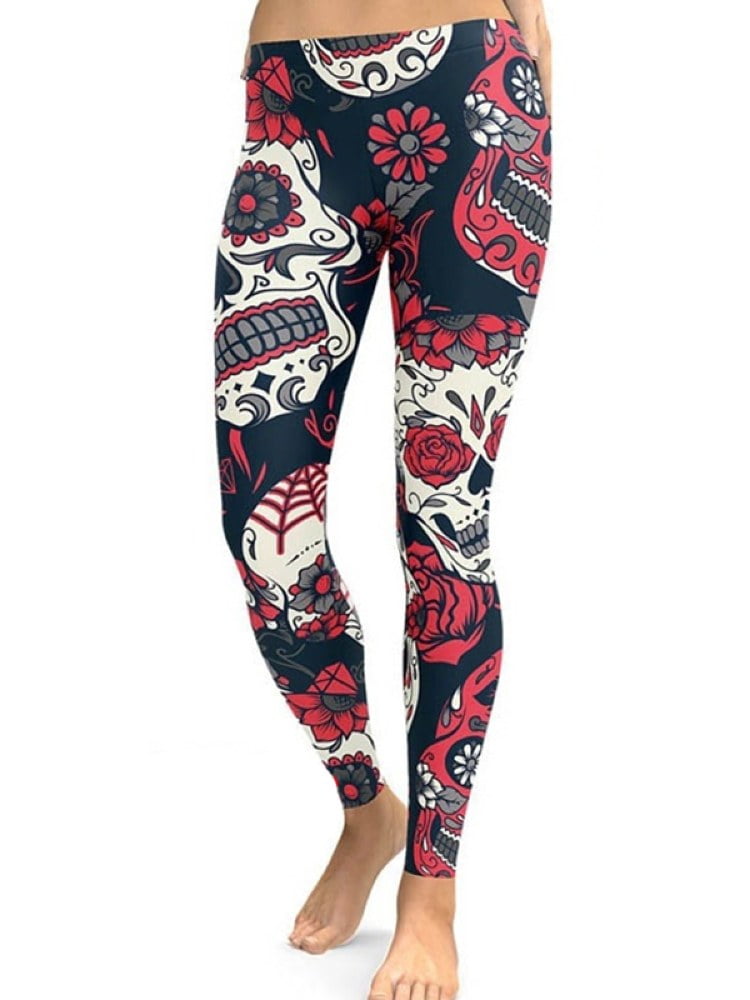 sugar skull leggings walmart