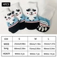 thumbnail image 1 of 4PCS Pet Paw Protection Dog Socks For Pet Dog Small Cat Non-slip Pet Socks Christmas Gift Pattern, 1 of 5