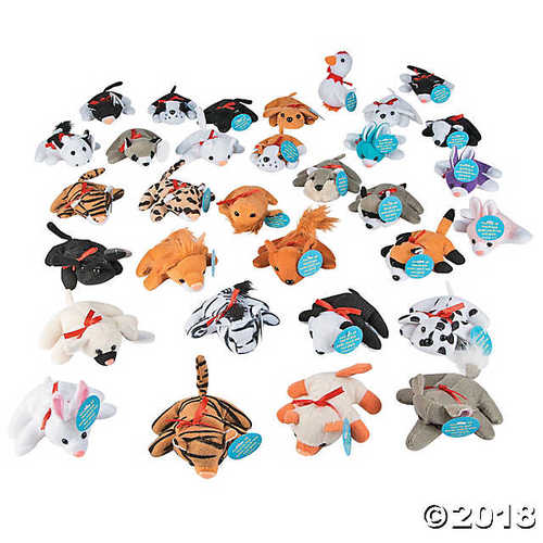 Bible Verse Mini Stuffed Animal Assortment