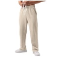 thumbnail image 4 of Casual Pants for Men - Comfortable Breathable Sweatpants with Pockets and Elastic Waistband for Daily Wear, 4 of 8