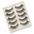 thumbnail image 3 of 5 pares de pestañas postizas 3D naturales, largas y gruesas, para mujer., 3 of 7