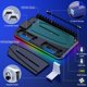 thumbnail image 5 of Estación de refrigeración para PS5 Pro y Slim con estación de carga para mandos de PlayStation 5, ventilador de refrigeración de 3 niveles, luz RGB, almacenamiento para 15 juegos, 5 of 7