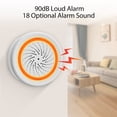 thumbnail image 4 of Tuya ZigBee Smart Siren Alarm Sound & Light Siren Temperature Humidity Sensor Home Security Alarm for Tuya,1x Smart Siren Alarm, 4 of 7
