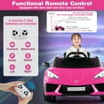 thumbnail image 5 of Infans 12V Electric Kids Ride On Car with Remote Control Wireless Connection Lights, 5 of 7