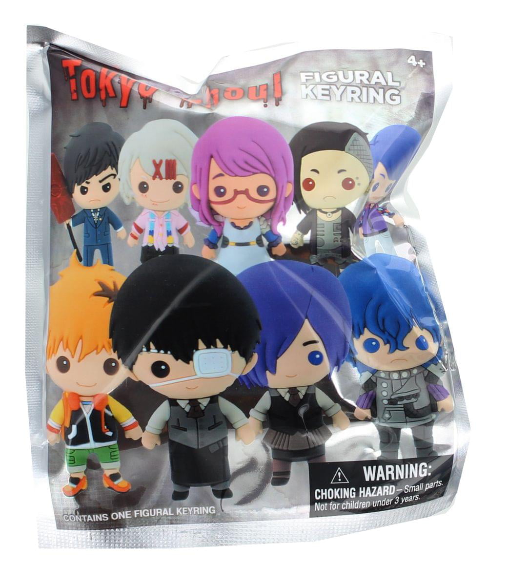 Bandai Tokyo Ghoul Capsule Rubber Strap Pucchi Keychain Key chain Swing Figure 