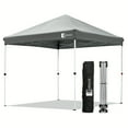 thumbnail image 3 of 10x10 Pop Up Canopy Tent - Instant Outdoor Gazebo with Carrying Bag, Easy Setup for Beach, Backyard, Parties & Events - Portable Shade Shelter by Winter Rhythm, 3 of 10