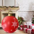 thumbnail image 4 of 60cm Inflatable Christmas Ball PVC Glow Christmas Inflatable Ball (Style S), 4 of 8