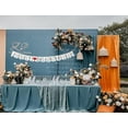 thumbnail image 6 of Wedding Decorations Set - Large Just Married Banner & Wooden Mr & Mrs Signs, Black, 6 of 10