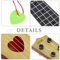 thumbnail image 2 of Miangastore Children Small Size Musical Instruments Imitated Ukulele Mini Guitar Playing Toy with Four Strings (44cm, Beige), 2 of 9