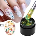 thumbnail image 3 of MEET ACROSS-esmalte de uñas en Gel de flores secas, color rosa, Hada de las flores naturales, Gel para decoración de uñas, pintura LED UV, barnices para uñas, 5ml, 3 of 5