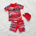 thumbnail image 2 of Traje de baño de dibujos animados periféricos de animación de Disney Cars Lightning McQueen lindo traje de baño creativo kawaii para niños traje de baño de secado rápido dividido, 2 of 6