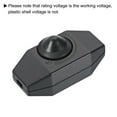 thumbnail image 6 of Uxcell AC 110V 100W Welding Lamp Dimmer Black Rotary Cord Switch 3 Pack, 6 of 6